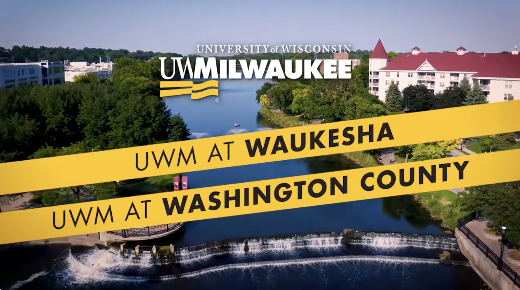 Silvia Acevedo voices TV spot UWM at Waukesha - A New Name, a World of Possibilities