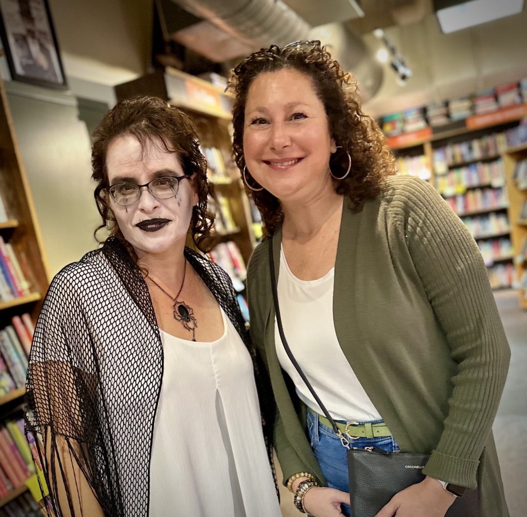 Silvia Acevedo and her friend Beth R.